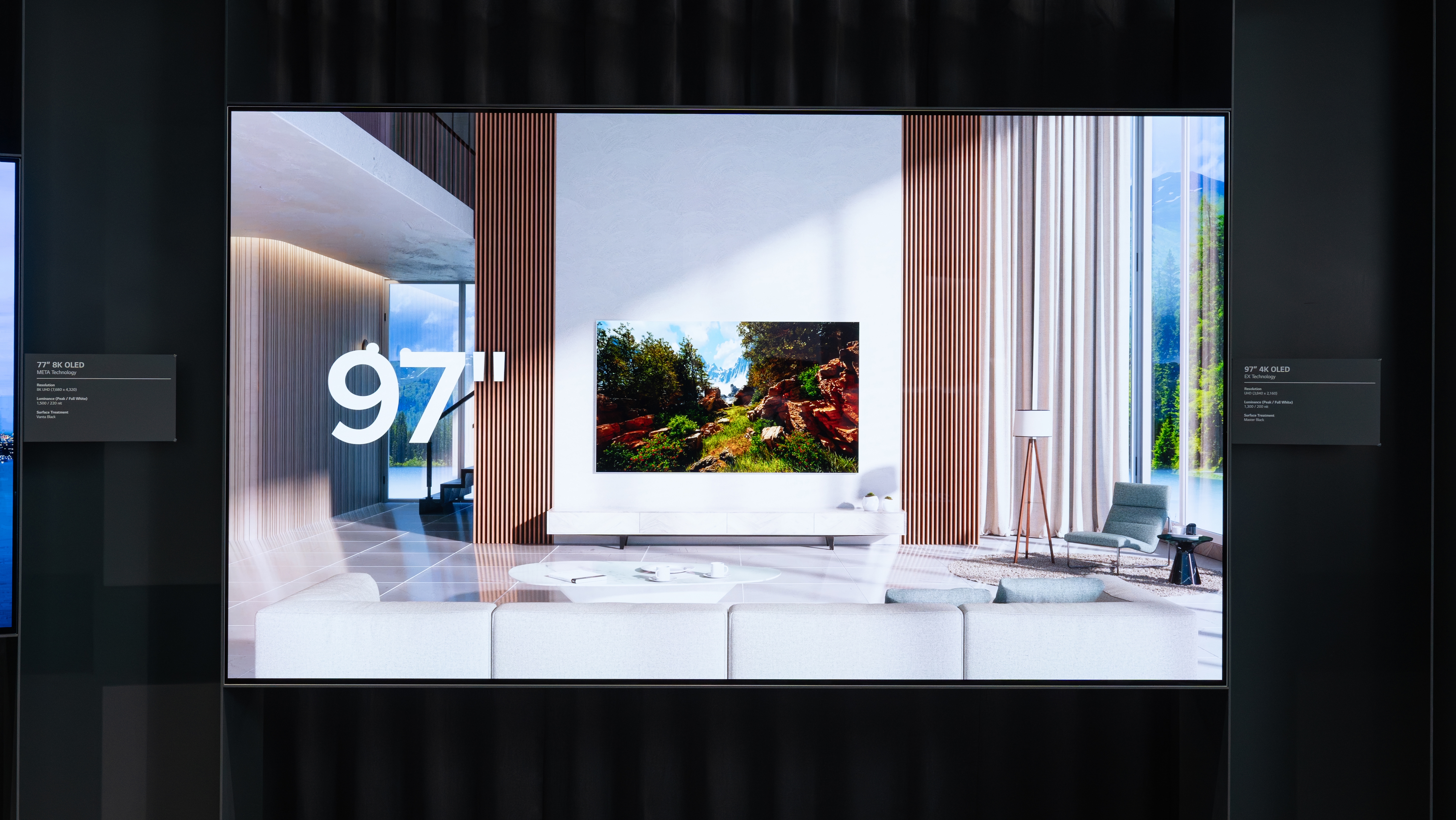 [K-Display 2023] World's Largest 97-inch OLED