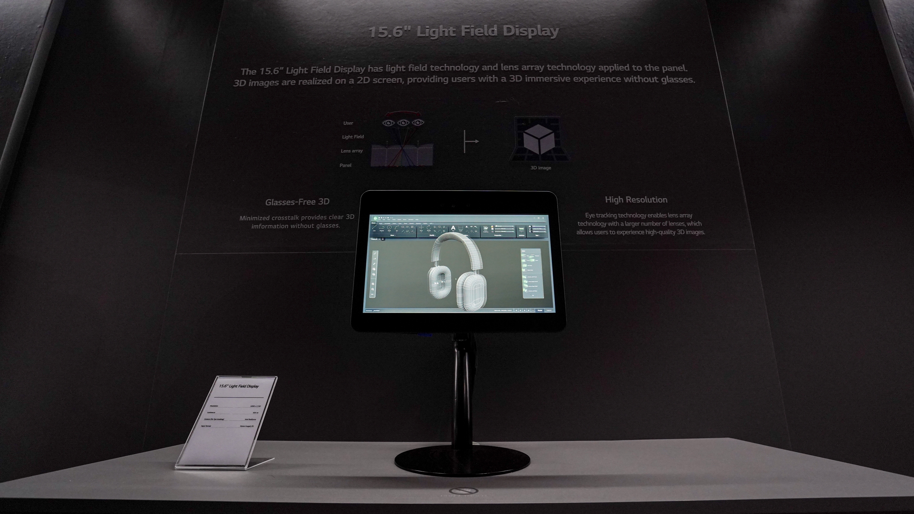 [IMID 2023] 15.6-inch Light Field Display