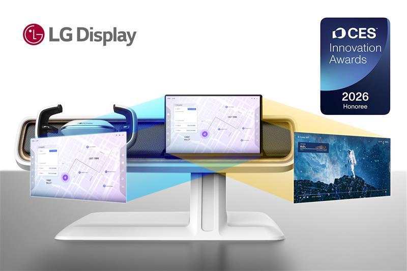 [CES 2026] LG Display wins- two CES 2026 Innovation Awards with world first automotive