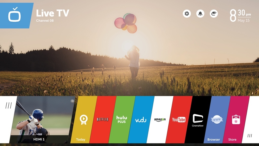 LG WebOS smart TV