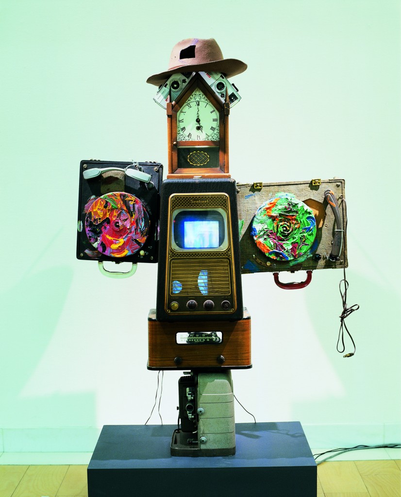 Tolstoy by Nam June Paik