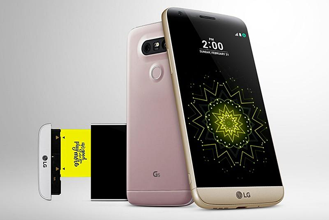▲ LG전자가 공개한 차세대 전략 스마트폰 'LG G5’/ 이미지 출처: LG전자