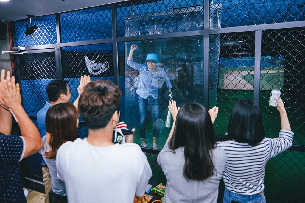 남녀노소 누구나 즐길 수 있는 이색 피서, 스크린 야구 (이미지 출처: 리얼야구존)