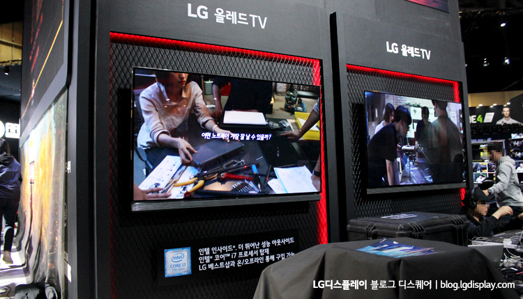높은 명암비와 색 재현율을 자랑하는 LG 올레드 TV