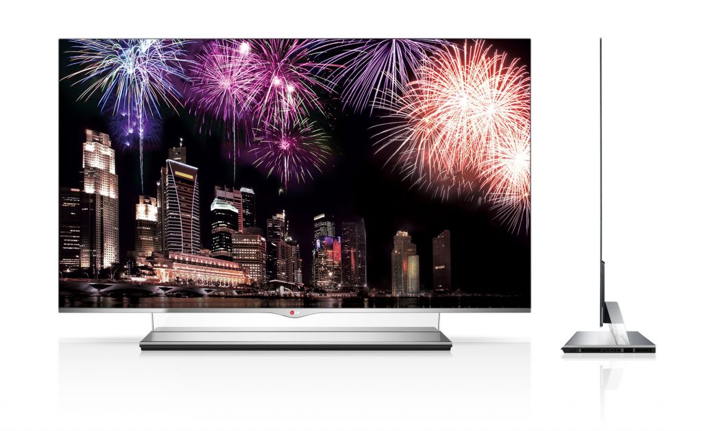 CES 2012에서 공개된 세계 최대 크기의 ‘LG 55인치 올레드 TV’ (이미지 출처: LG전자 플리커)