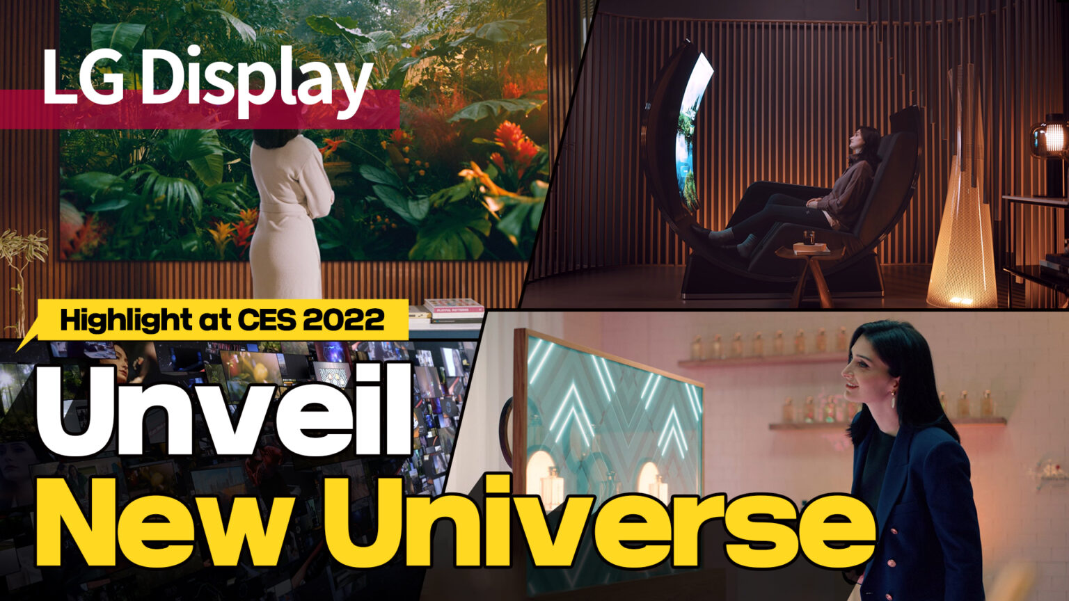 [Highlight] LG Display at CES 2022 “Display Your Universe” LG Display