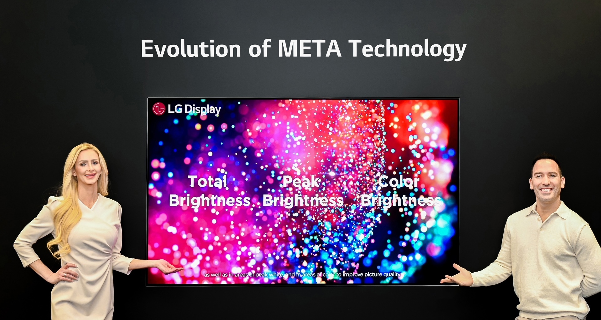 LG Display搭载META Technology 2.0的全新OLED电视面板