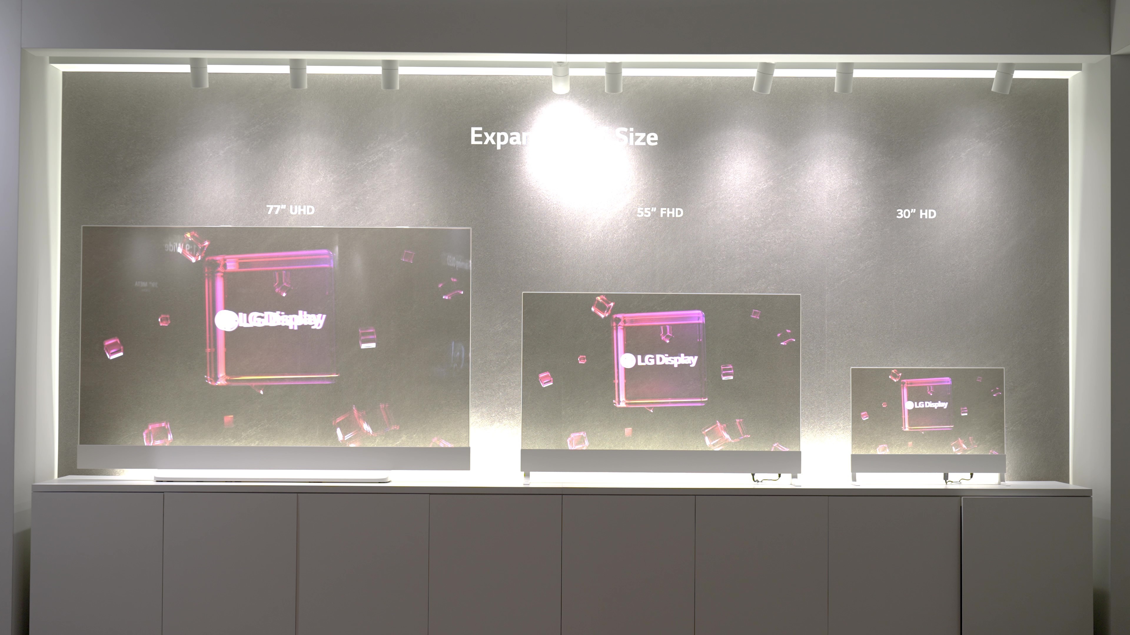 [CES 2024] LG Display's Transparent OLED Full Lineup