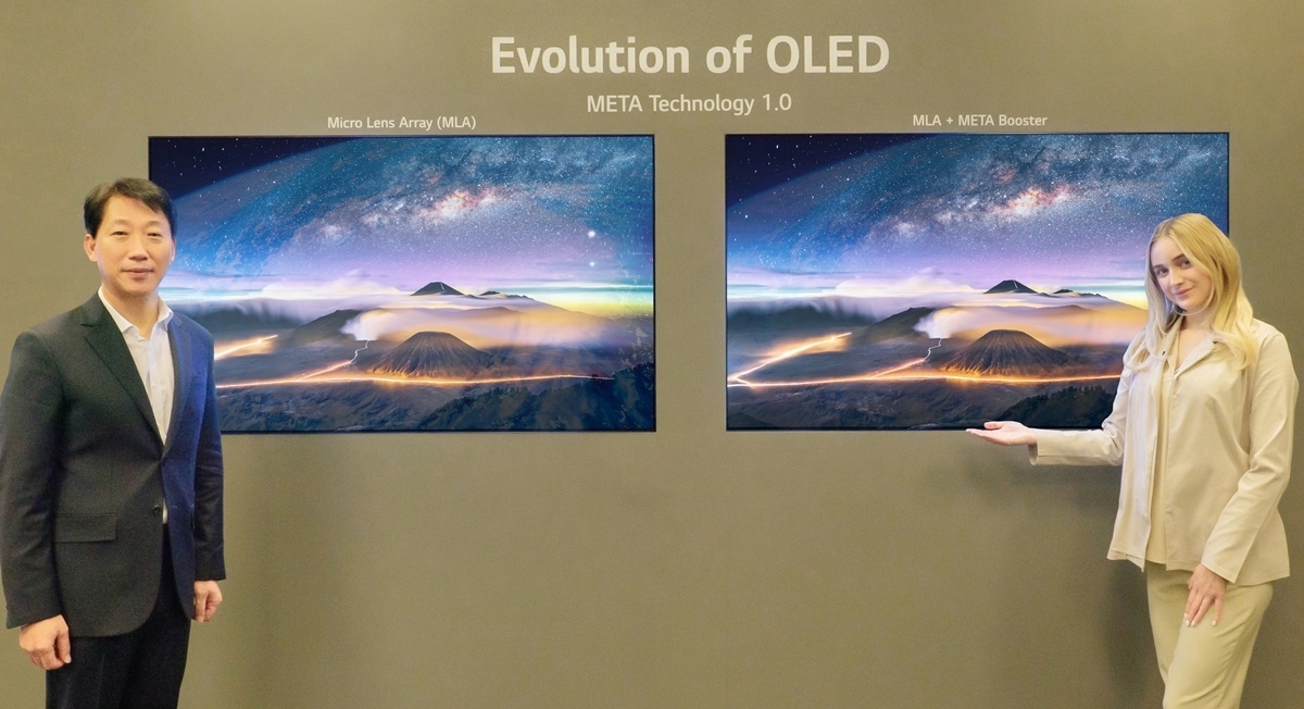 [CES 2023] Third-generation OLED TV panel META Technology (1)