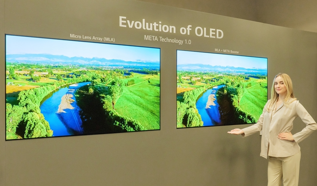 [CES 2023] Third-generation OLED TV panel META Technology (2)