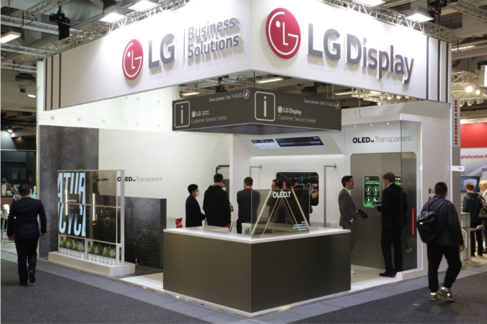 InnoTrans 2022_LG Display Booth