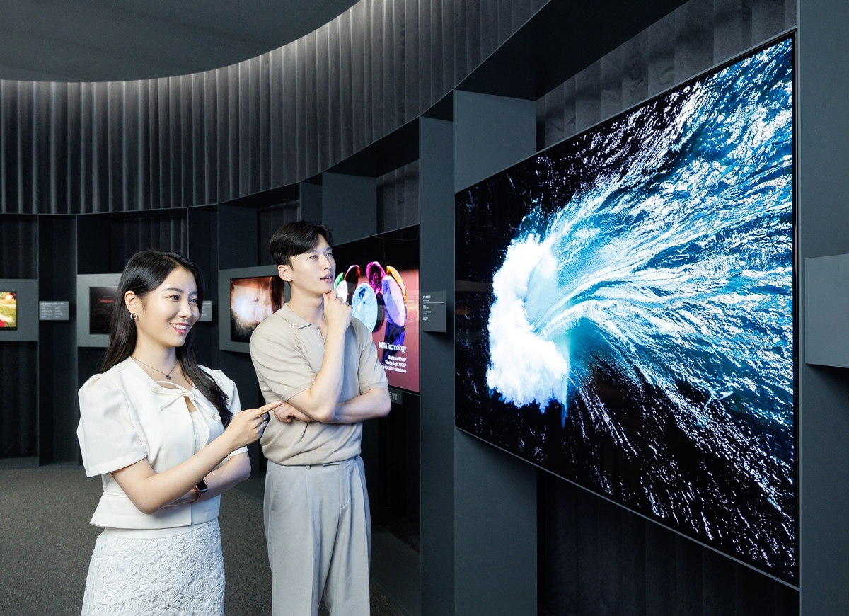 [K-디스플레이 2023] 메타 테크놀로지를 적용한 3세대 OLED TV 패널