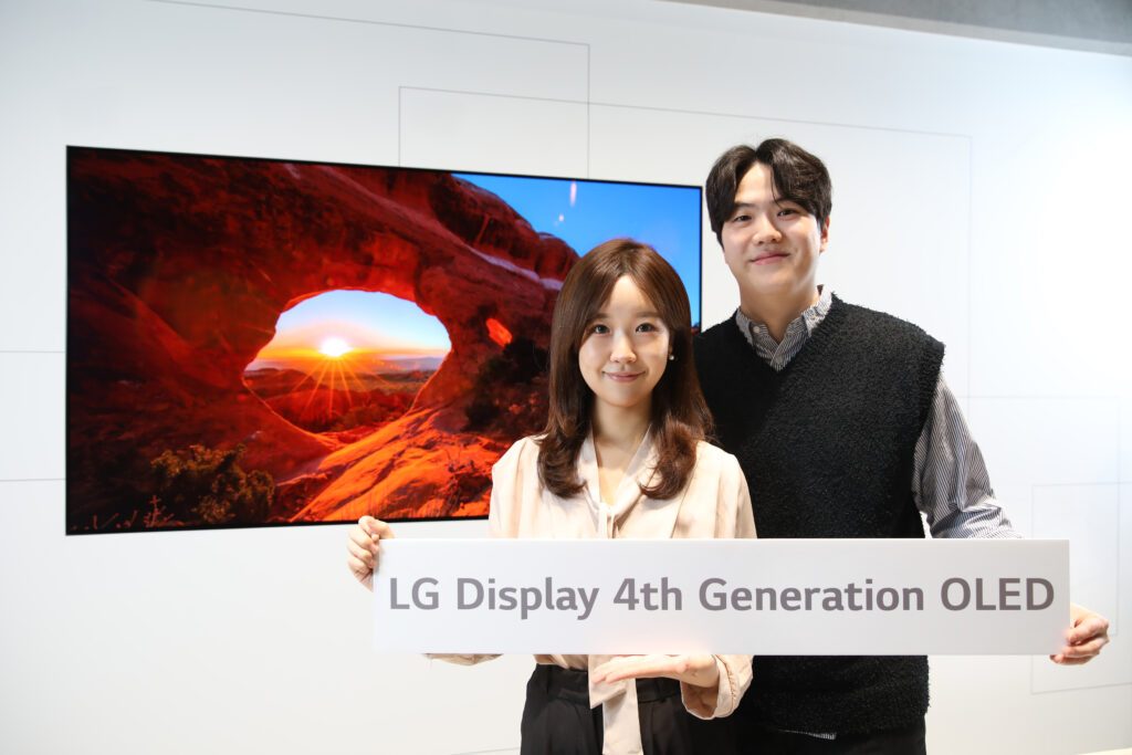 LG Display Unveils 4th Generation OLED Panel Optimized for AI Era