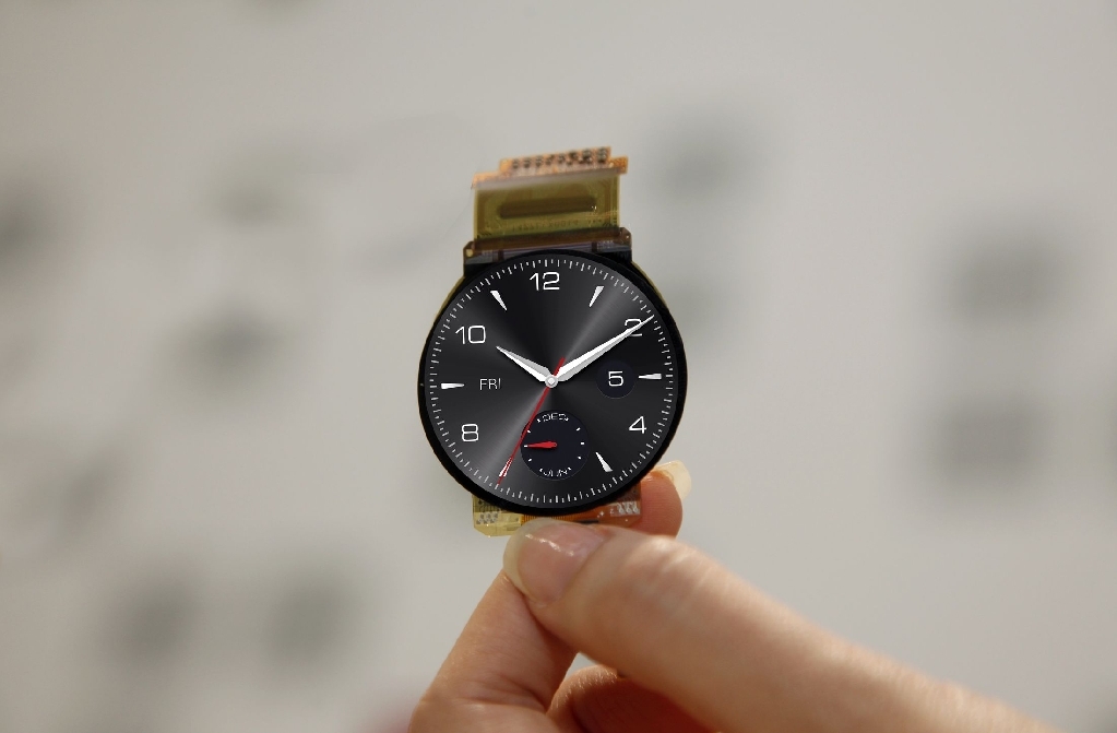 World’s First Circular Plastic OLED Display