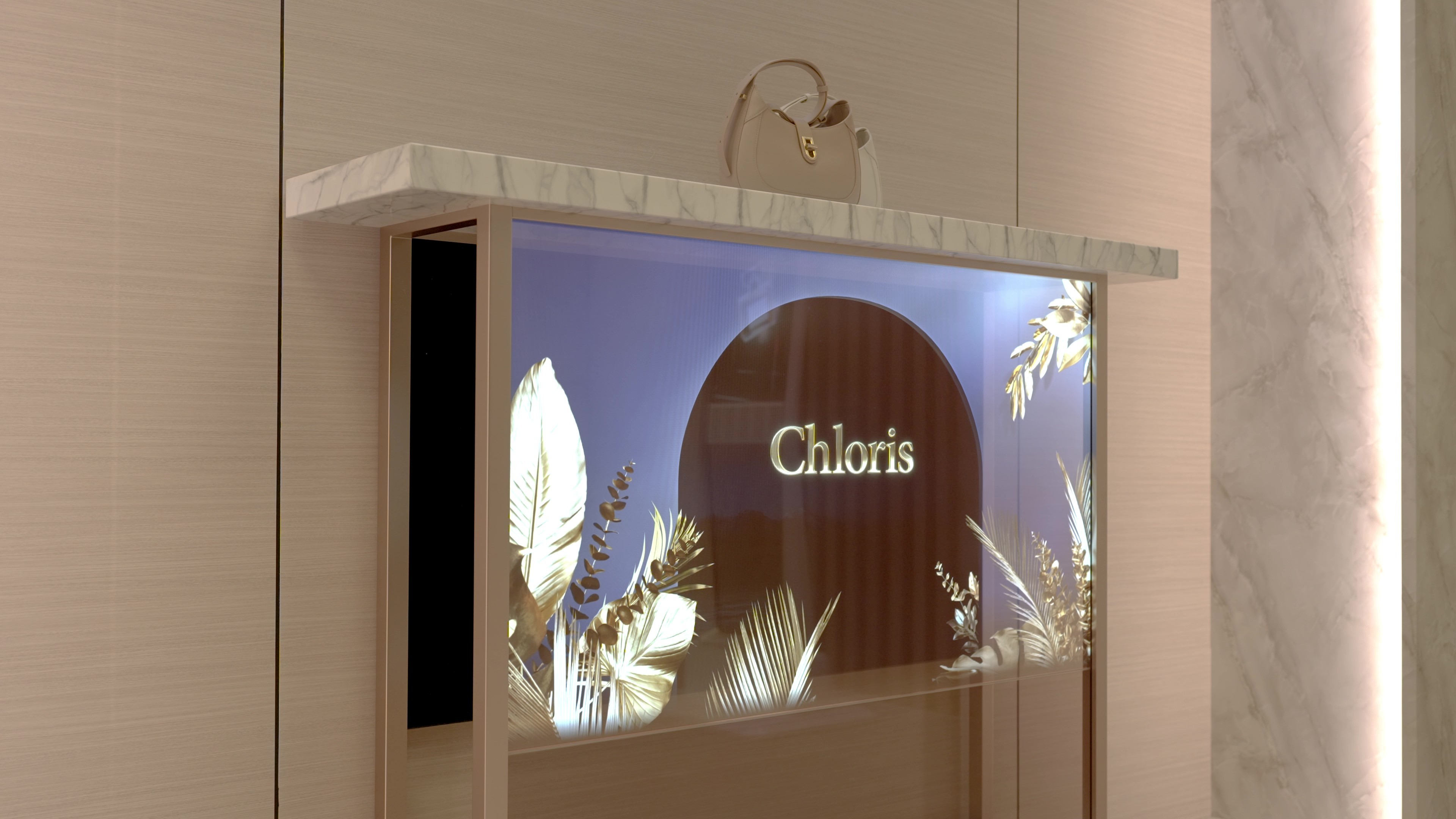 [CES 2024] 55" FHD Transparent OLED (Layered Shelf)