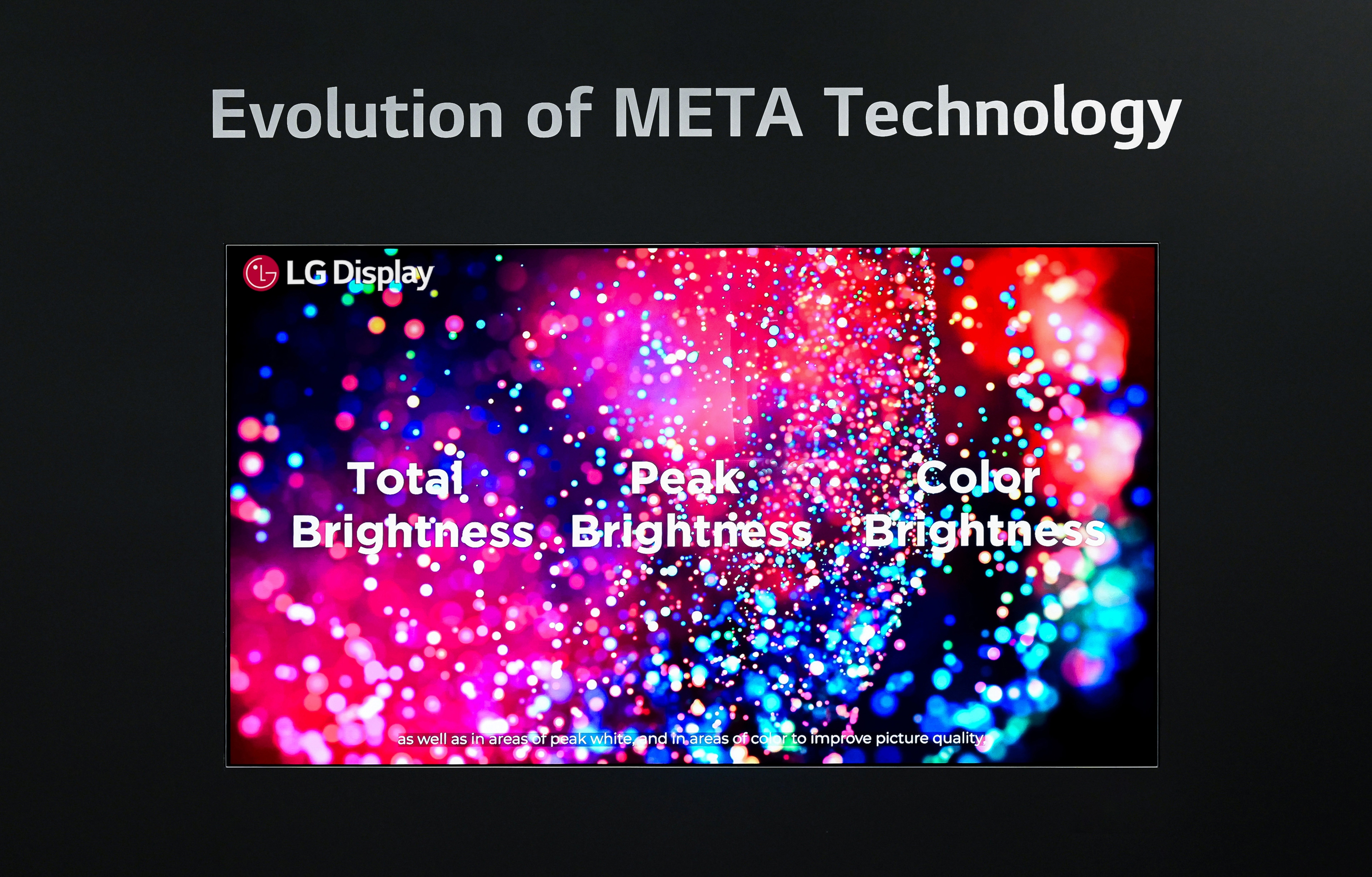 [CES 2024] OLED TV Panle with META Technology 2.0 (2)