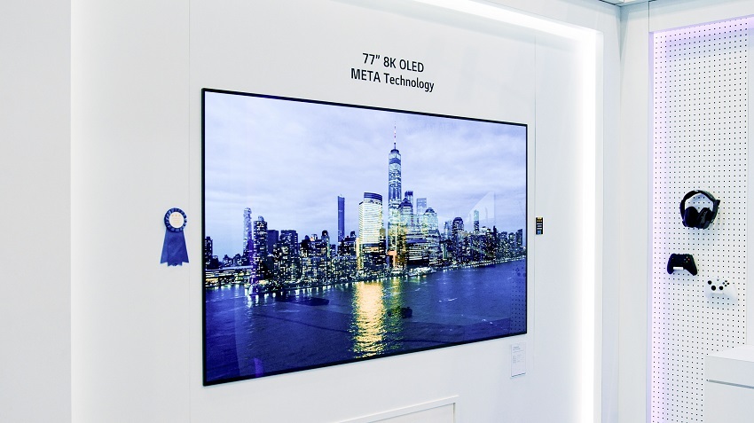 [SID 2023] 77-inch 8K OLED Received People's Choice Award