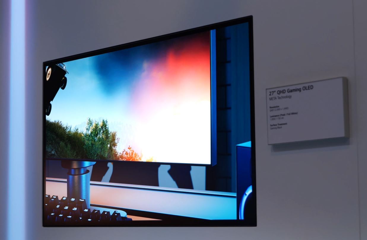 [CES 2023] 27-inch QHD OLED META Technology (1)