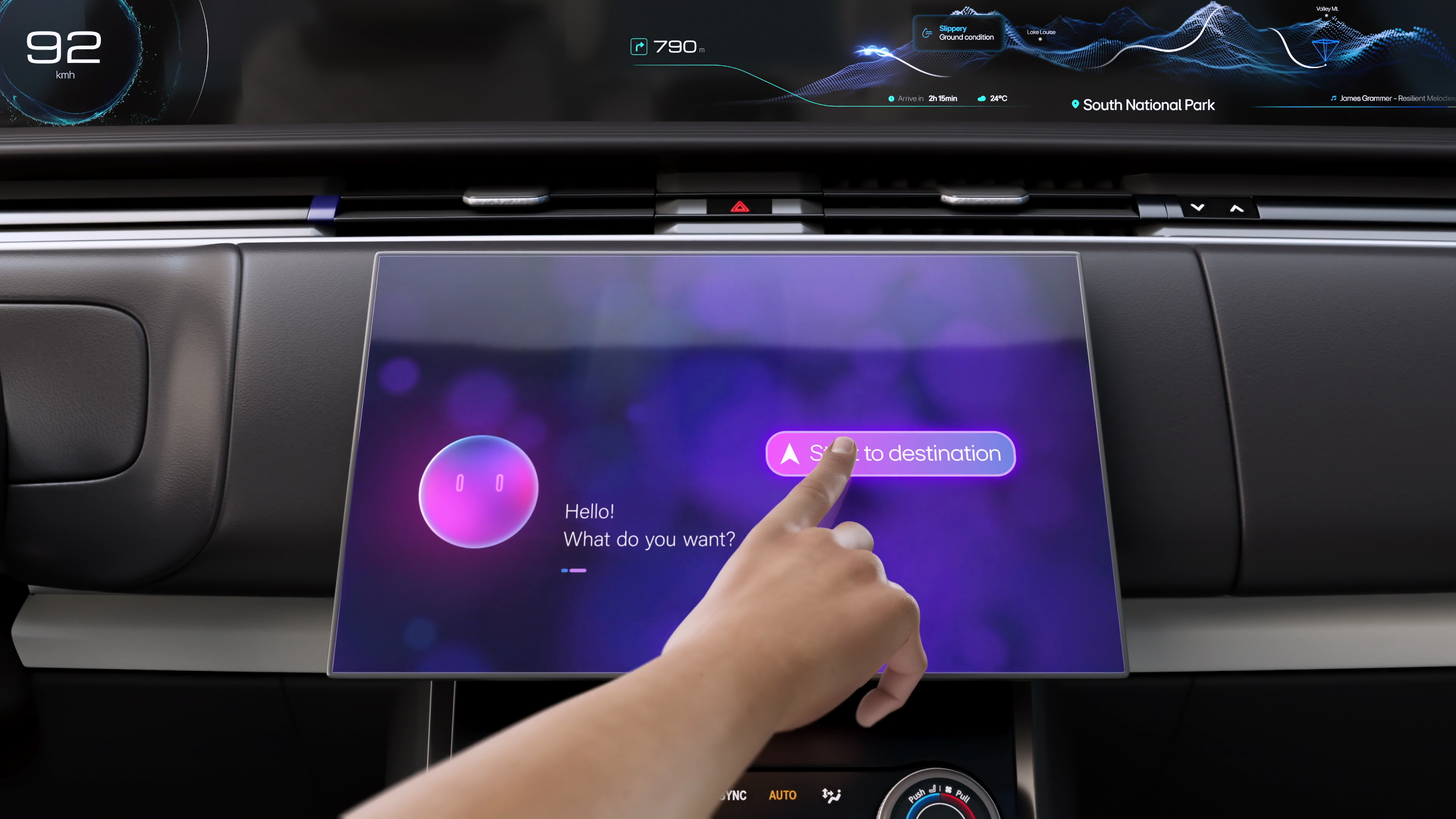 [CES 2024] Automotive Display Zone 'Shift to SDV'