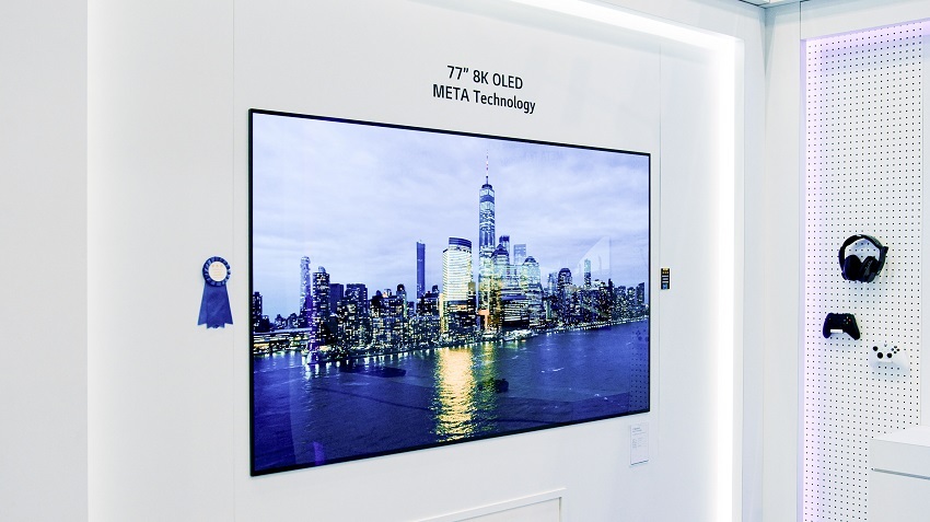 [SID 2023] 77-inch 8K OLED Panel Received People's Choice Award