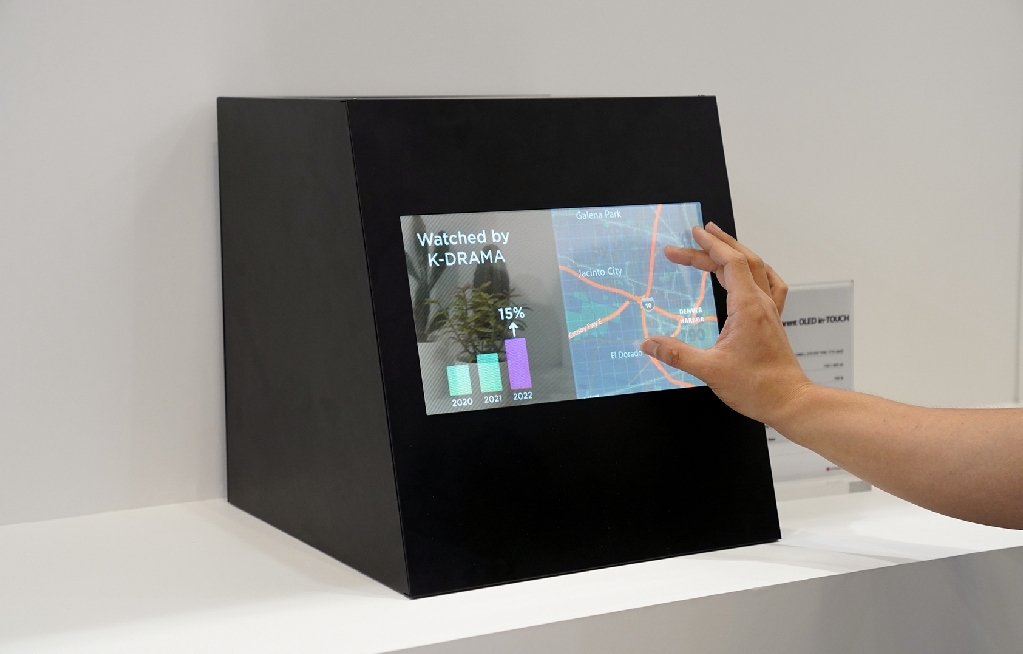 [IMID 2022] Transparent OLED in-TOUCH