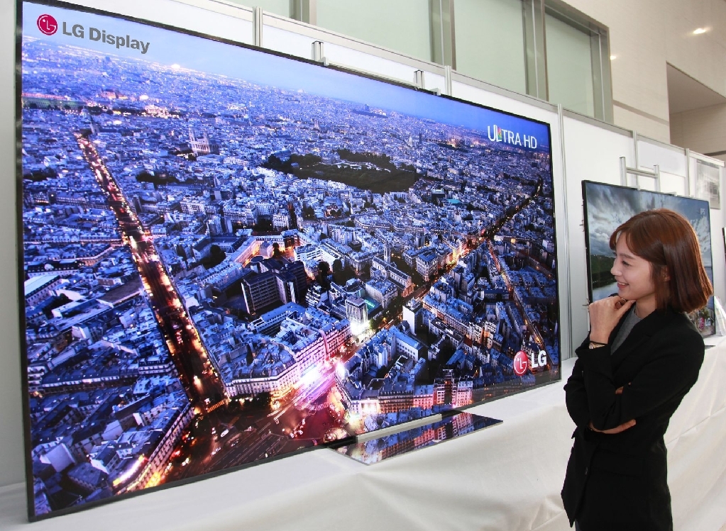LG디스플레이, CES 2014에서 Ultra HD로 세계시장 공략.